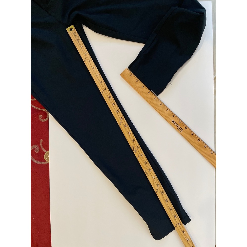 Macade Golf Pants Womens 38R (30x27) Navy Blue Slim Stretch Jogger Ankle Zip - Picture 8 of 9